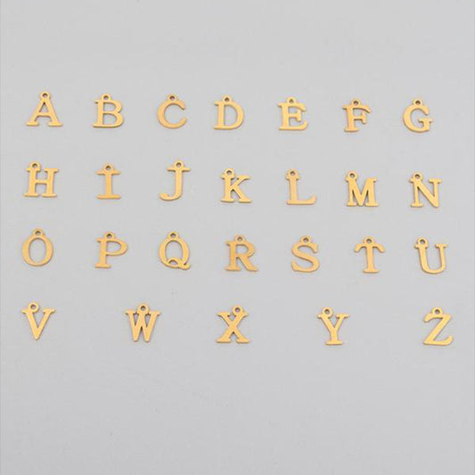 Initial Necklace – Sleek Stainless Steel Chain