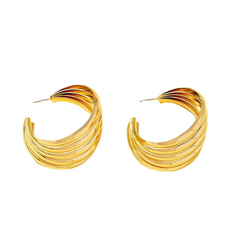 Women’s Geometric Hoop Earrings